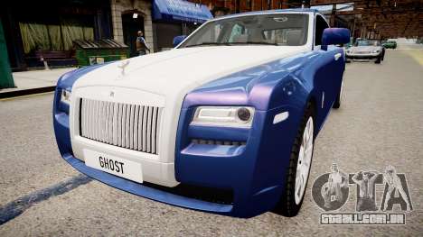 Rolls-Royce Ghost 2013 para GTA 4