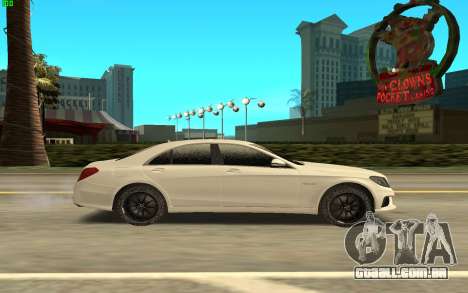 Mercedes-Benz S63 AMG para GTA San Andreas