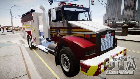 Novo caminhão de bombeiros T5 para GTA 4