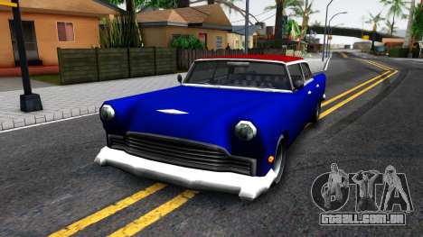 New car in style SA para GTA San Andreas