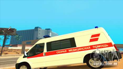 Ford Transit Ambulância para GTA San Andreas