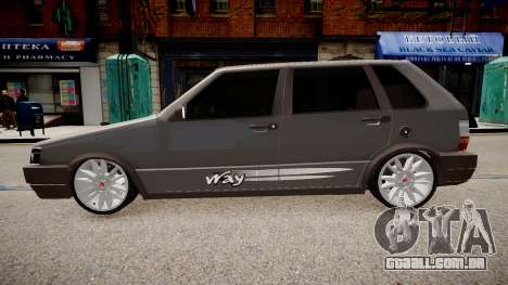 Fiat Uno Way 17 Fixa para GTA 4