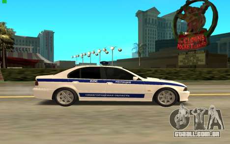 BMW 540i E39 para GTA San Andreas