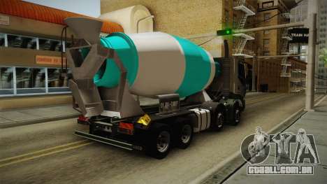 Iveco Trakker Hi-Land Cement Mixer 8x4 v3.0 para GTA San Andreas