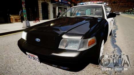 Ford Crown Victoria LAPD para GTA 4