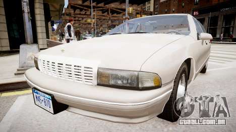 Chevrolet Caprice Civilian 1991 para GTA 4