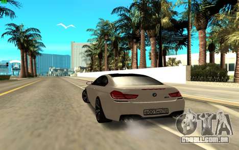 BMW M6 Gran Coupe para GTA San Andreas