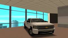 Chevrolet Silverado белый para GTA San Andreas