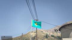 A Bandeira Do Cazaquistão para GTA 5
