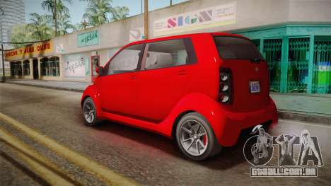 GTA 5 Benefactor Panto 4-doors para GTA San Andreas