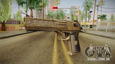 Desert Eagle 50 AE Gold para GTA San Andreas