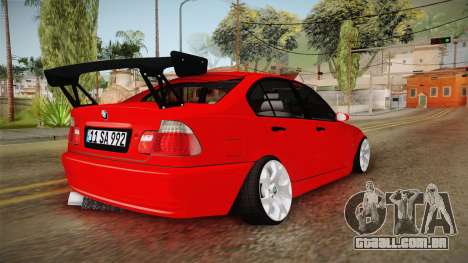 BMW 3 Series E46 CamberKinG para GTA San Andreas