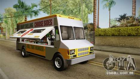 GTA 5 Brute Taco Van para GTA San Andreas