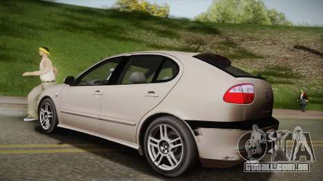 Seat Leon Cupra R em Série E em Typ 1M Ajustável para GTA San Andreas
