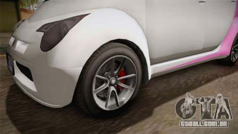 GTA 5 Benefactor Panto 4-doors IVF para GTA San Andreas