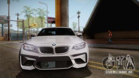 BMW M2 2017 para GTA San Andreas