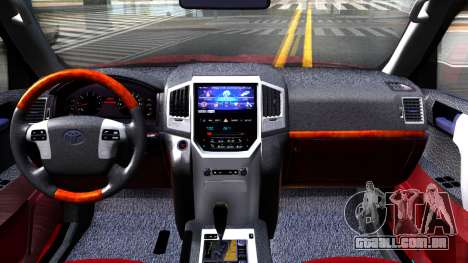 Toyota Land Cruiser 200 2016 para GTA San Andreas