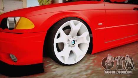 BMW 3 Series E46 CamberKinG para GTA San Andreas