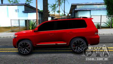 Toyota Land Cruiser 2016 para GTA San Andreas