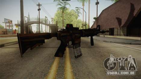 Tactical M4 para GTA San Andreas