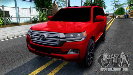 Toyota Land Cruiser 2016 para GTA San Andreas