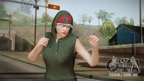 GTA Online DLC Import-Export Female Skin 3 para GTA San Andreas