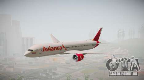 Boeing 787 Avianca para GTA San Andreas