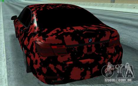 BMW 7-er 2016 para GTA San Andreas