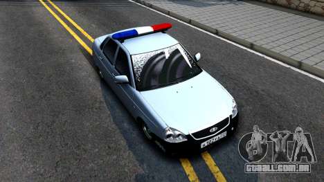 VAZ 2170 "Priora" Estático Polícia para GTA San Andreas