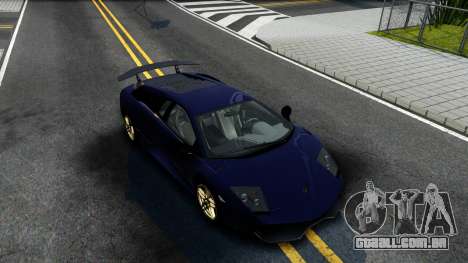 Lamorghini Murcielago LP640-4 SV 2010 para GTA San Andreas