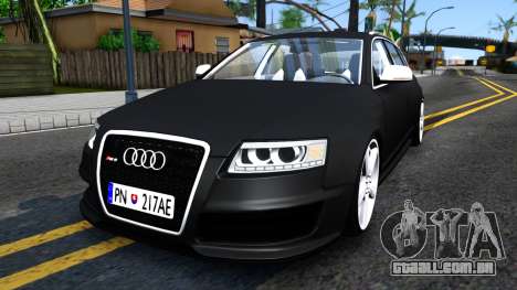 Audi RS6 Avant para GTA San Andreas