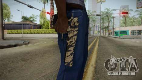 Desert Eagle Black Shark Camo para GTA San Andreas