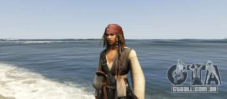 Captain Jack Sparrow 1.0 para GTA 5