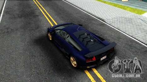 Lamorghini Murcielago LP640-4 SV 2010 para GTA San Andreas