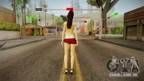 Tifa Lockhart Short Red Skirt v1 para GTA San Andreas