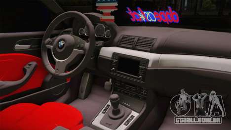BMW 3 Series E46 Cabrio King para GTA San Andreas
