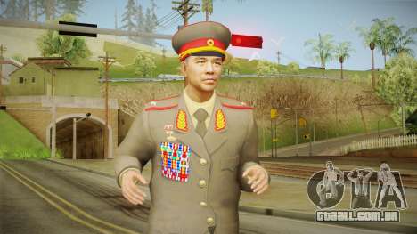 007 Legends Korean General para GTA San Andreas