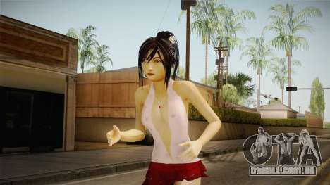 Tifa Lockhart Short Red Skirt v1 para GTA San Andreas