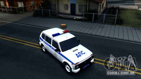 Lada 4x4 21310-59 Urban 2016 Russian Police para GTA San Andreas