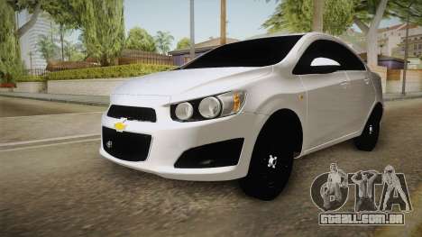 Chevrolet Sonic Beta para GTA San Andreas