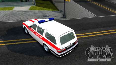 GAZ 31105 Volga combi Ambulância para GTA San Andreas