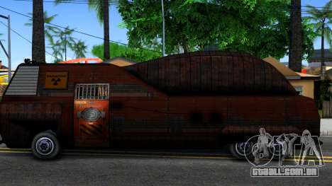 Bus of Future para GTA San Andreas