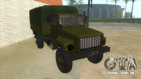 GÁS 33081 Садко Military para GTA San Andreas