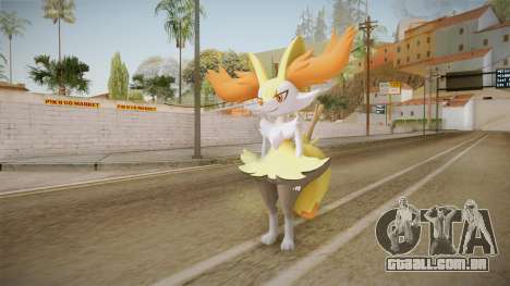 O Pokémon XY Braixen para GTA San Andreas