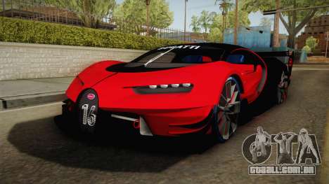 Bugatti Vision GT para GTA San Andreas