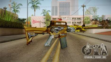 Cross Fire - M4A1-S Iron Beast Noble Gold para GTA San Andreas