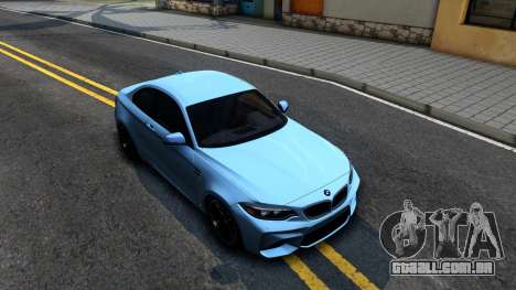 BMW M2 2017 para GTA San Andreas