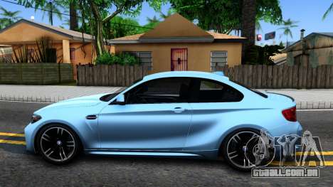 BMW M2 2017 para GTA San Andreas