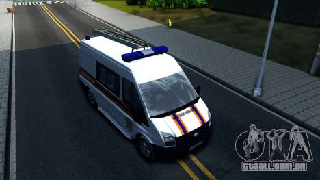 Ford Transit "МЧС" para GTA San Andreas