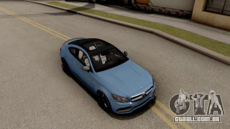 Mercedes-Benz C63S AMG Coupe para GTA San Andreas